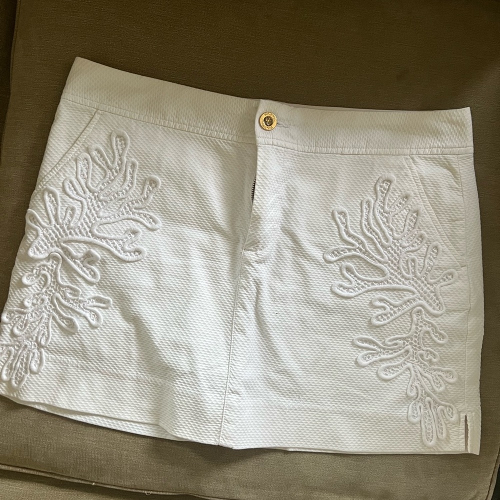 LILLY PULITZER WHITE SKORT